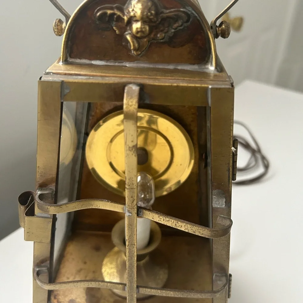 Vintage rare African Queen brass ship lantern